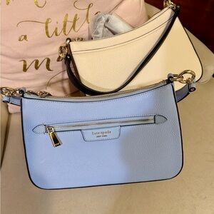 Kate Spade Light Blue or Cream Shoulder Bag /Hand bag